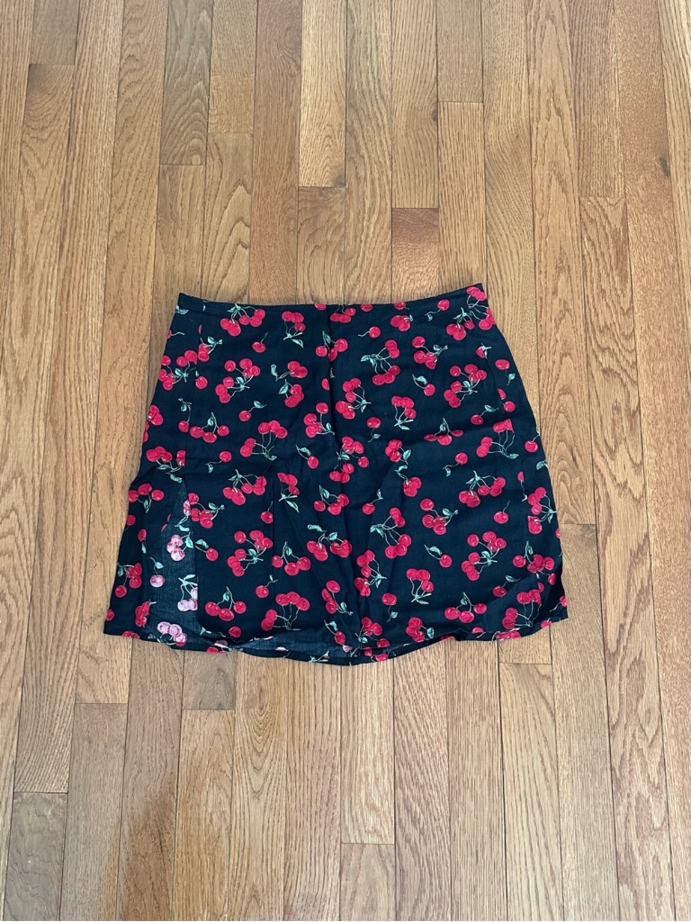 Motel Rocks Shenka Size S Cherry Print Mini Skirt